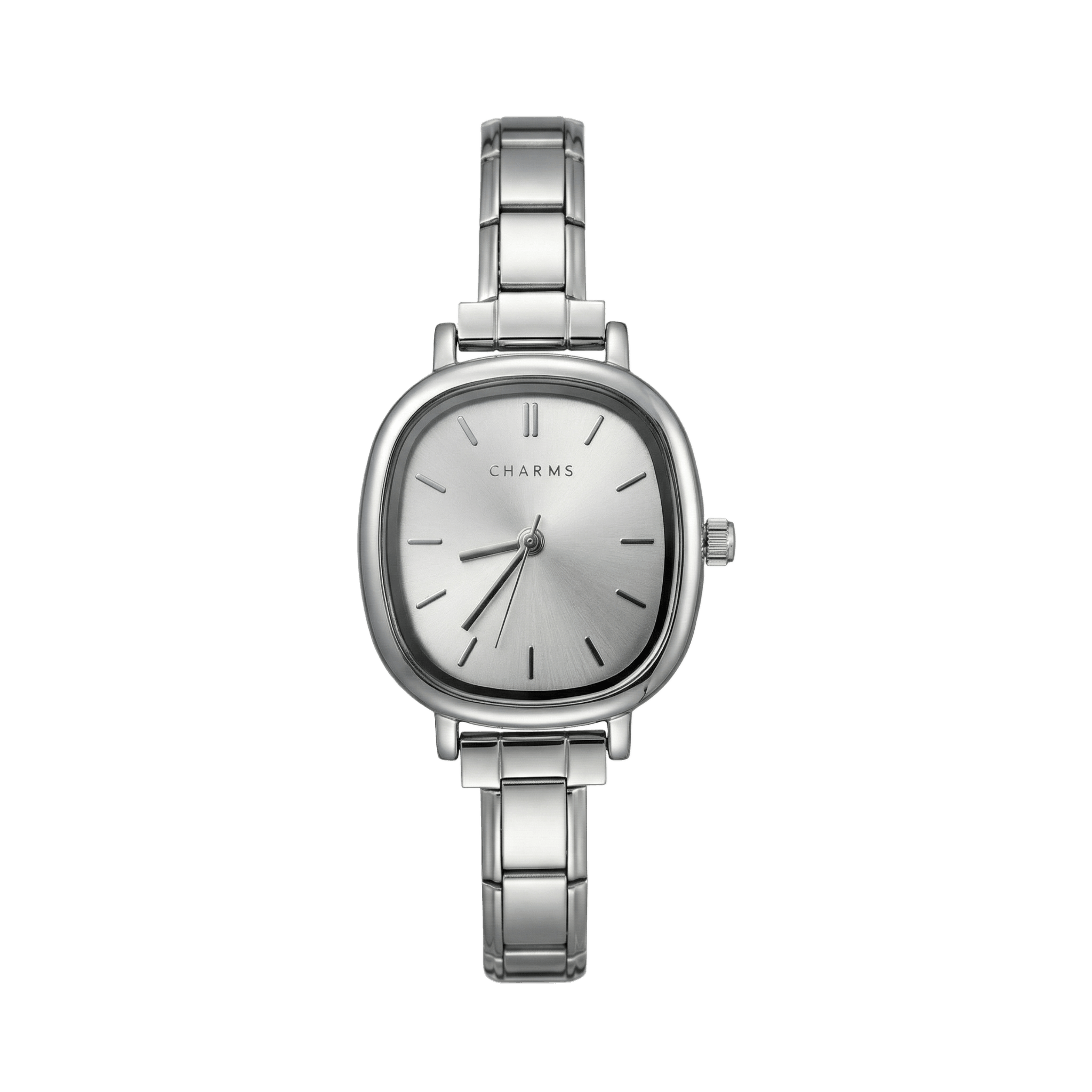 Capri Watch Silver White Dial