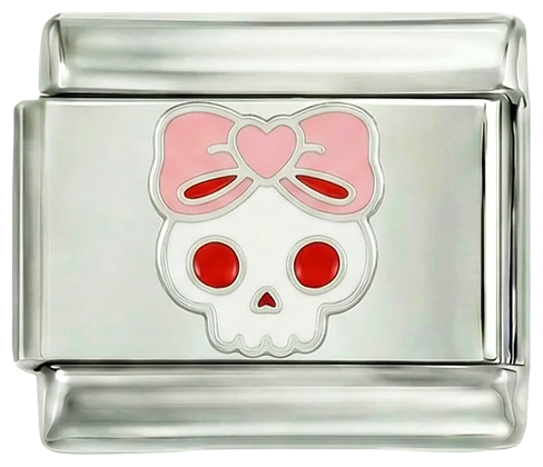Skull with Pink Bow - skull-with-pink-bow.png