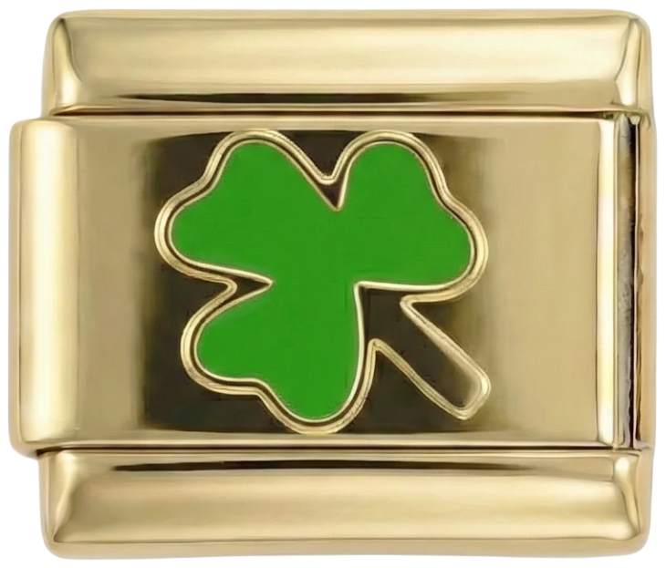 3 Leaf Clover on Gold - 3-leaf-clover-on-gold.png