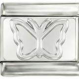POR AÑADIR - Mariposa, en plata