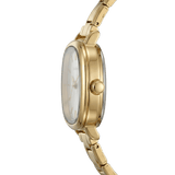 Capri Watch Gold – White Dial Edition
