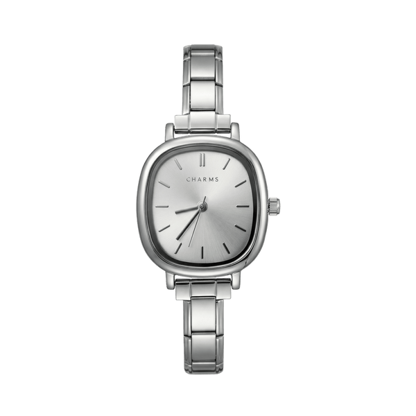 Reloj Capri plata – Edición esfera blanca