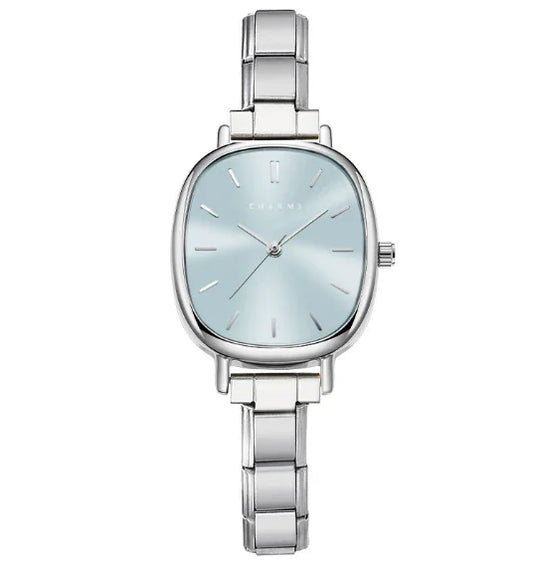 Capri Watch Silver – Blue Dial Edition