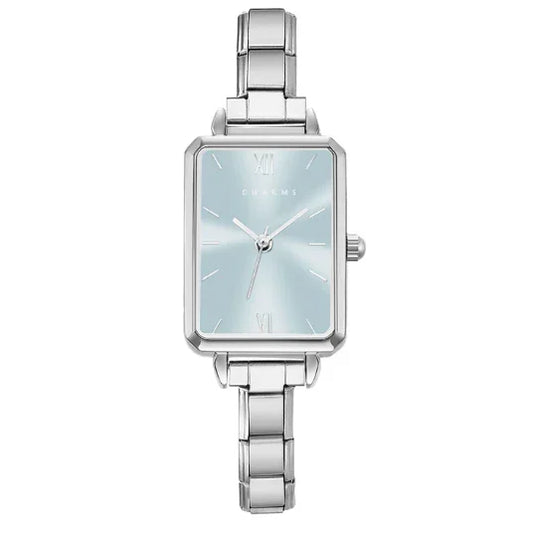 Como Watch Silver – Blue Dial Edition
