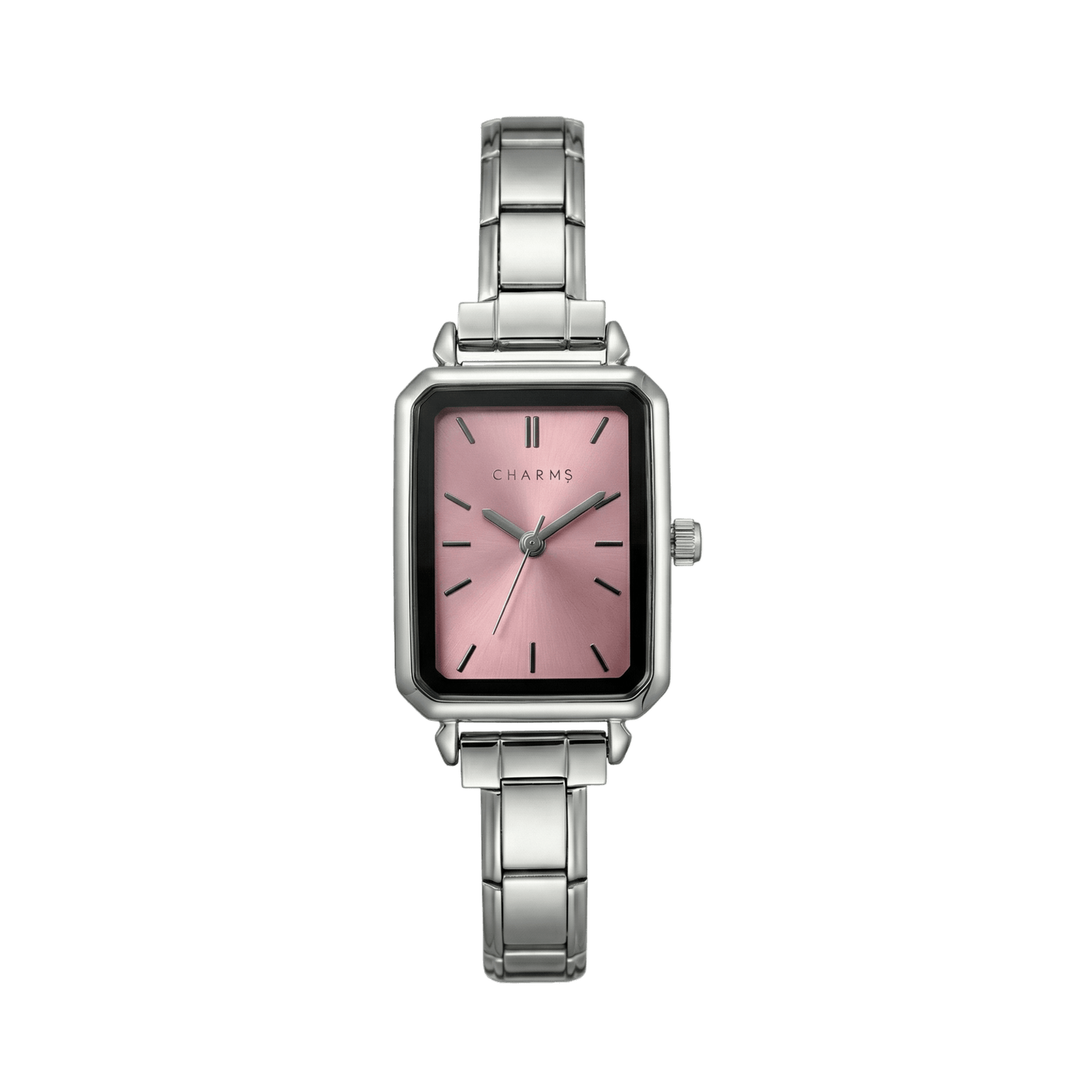 Como – Edición plateada con esfera rosa