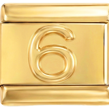 Por añadir - Número 6 en oro