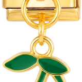 Par de color cereza y dorado