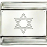 Estrella de David, en plata