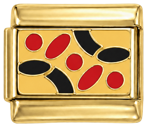 Insignia belga con piedras