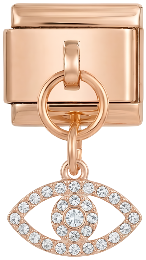 Eye with White Stone on Rose Gold - eye-with-white-stone-on-rose-gold.png