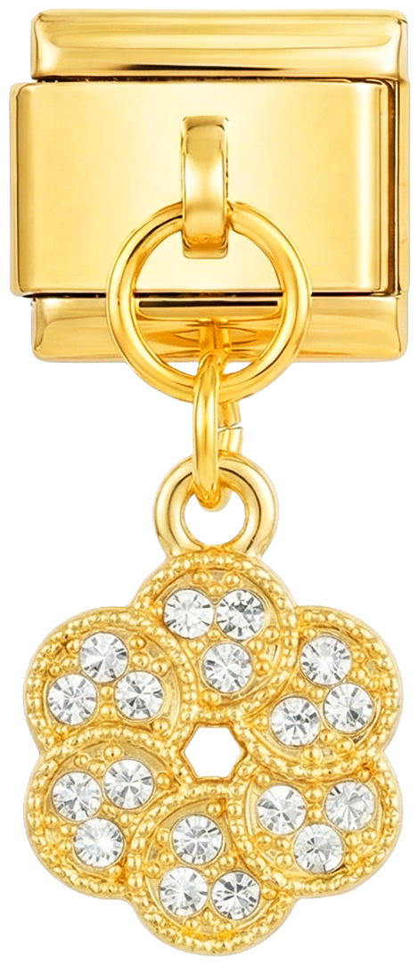 Hanging Flower, on Gold - hanging-flower-on-gold.png