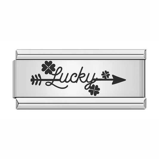 Life Goal Lucky, on Silver - Charms Official
