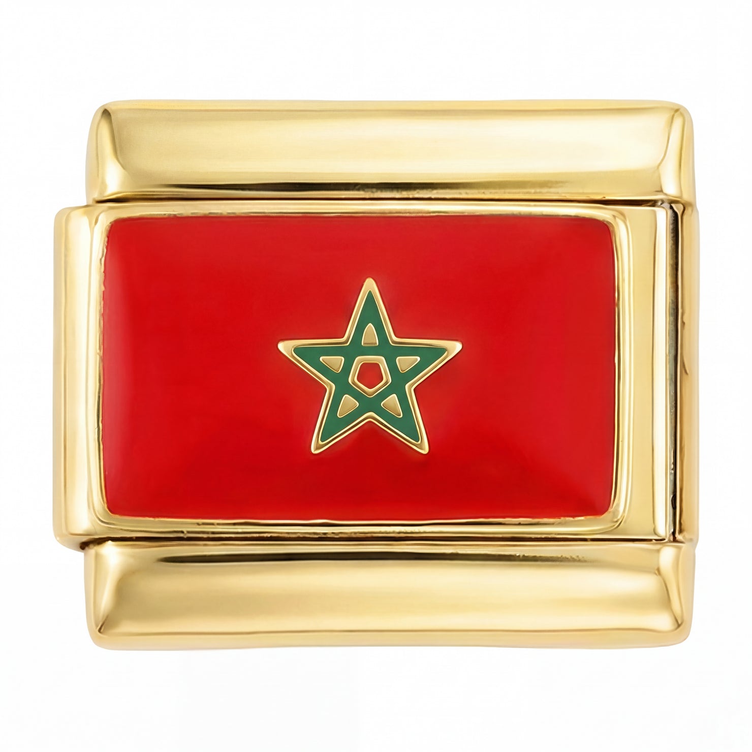 Diseño marroquí sobre dorado