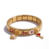 Set Love de 10 Charms