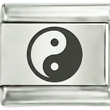 Yin y Yang, en plata